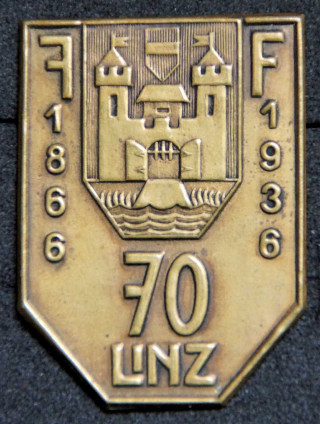 Linz 1936 Jubel 70 J avers
