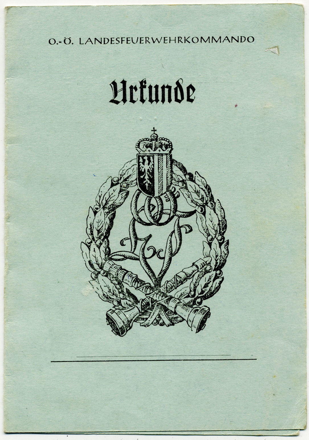 1955 FLAS Urkunde 1