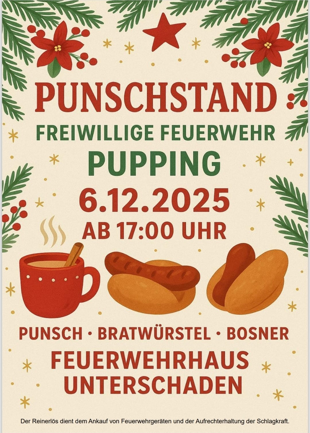 2025 12 06 Punschstand Flyer